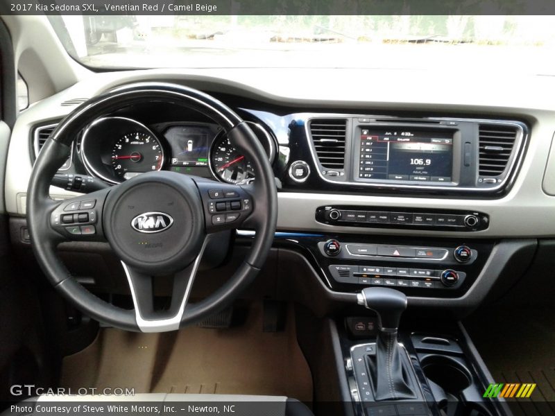 Dashboard of 2017 Sedona SXL
