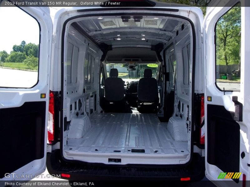 Oxford White / Pewter 2019 Ford Transit Van 150 MR Regular