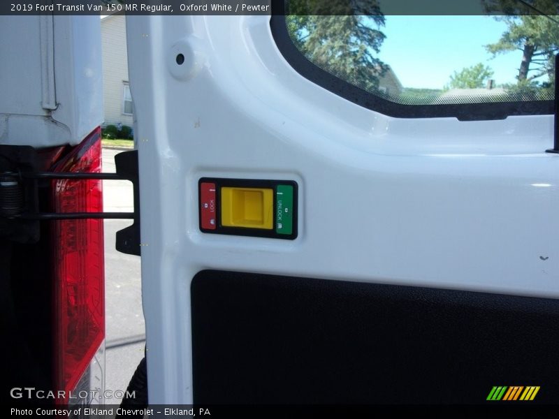 Oxford White / Pewter 2019 Ford Transit Van 150 MR Regular