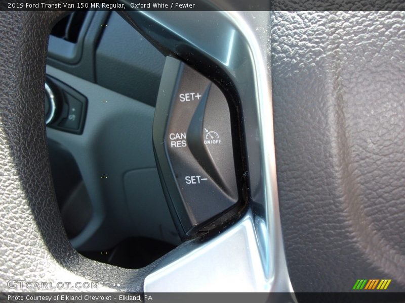 Oxford White / Pewter 2019 Ford Transit Van 150 MR Regular