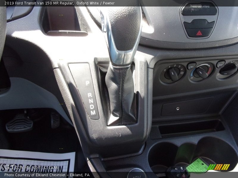 Oxford White / Pewter 2019 Ford Transit Van 150 MR Regular