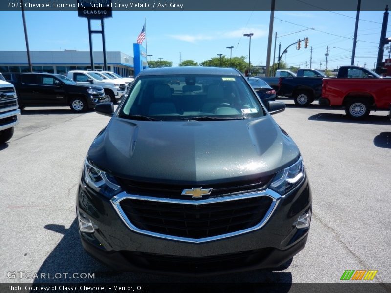 Nightfall Gray Metallic / Ash Gray 2020 Chevrolet Equinox LS