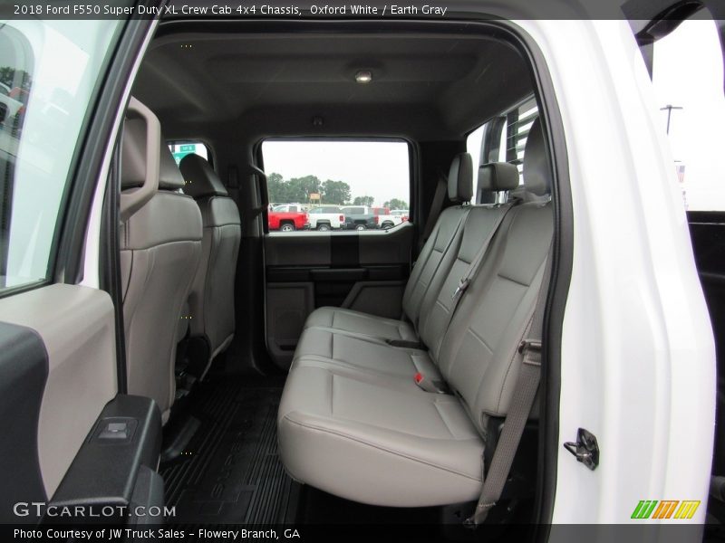 Rear Seat of 2018 F550 Super Duty XL Crew Cab 4x4 Chassis