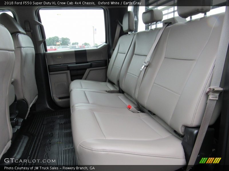 Rear Seat of 2018 F550 Super Duty XL Crew Cab 4x4 Chassis