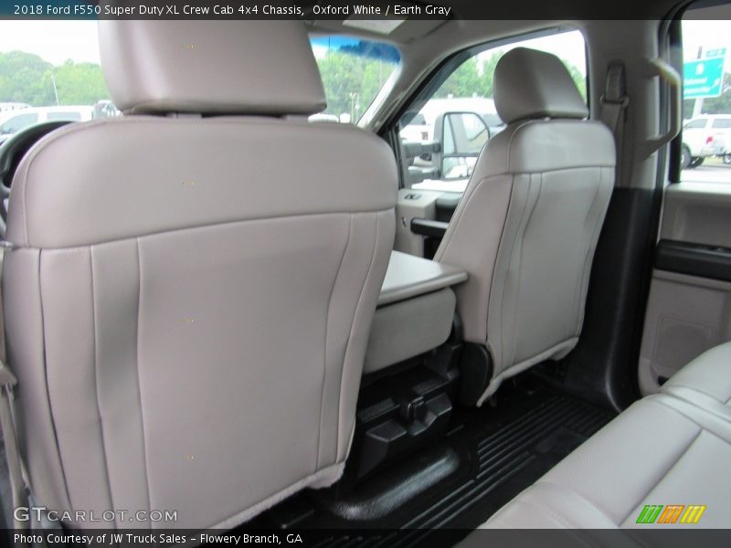 Rear Seat of 2018 F550 Super Duty XL Crew Cab 4x4 Chassis