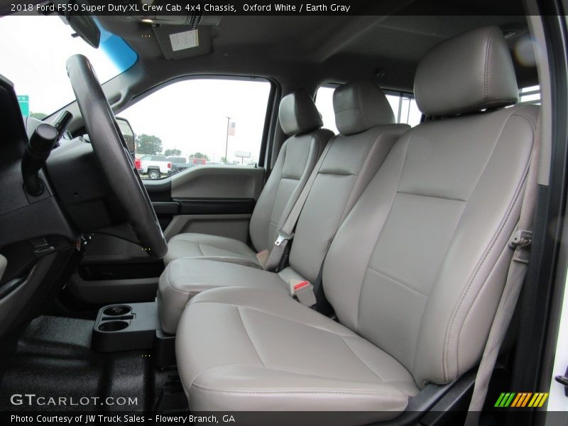 Front Seat of 2018 F550 Super Duty XL Crew Cab 4x4 Chassis
