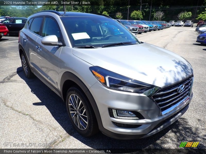 Stellar Silver / Black 2020 Hyundai Tucson Ultimate AWD