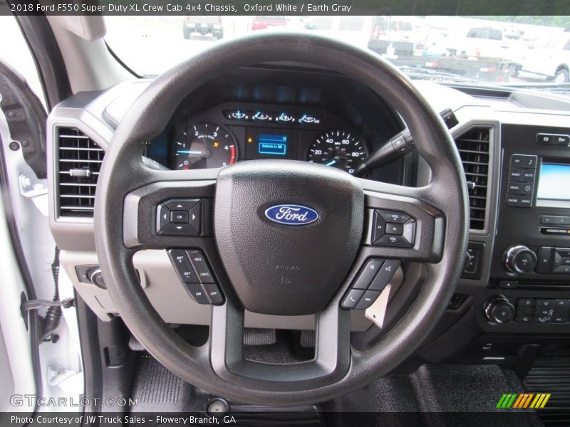  2018 F550 Super Duty XL Crew Cab 4x4 Chassis Steering Wheel