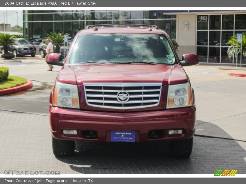 Red E / Pewter Gray 2004 Cadillac Escalade AWD