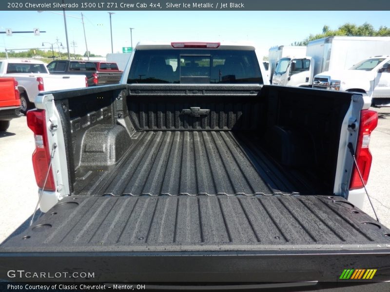 Silver Ice Metallic / Jet Black 2020 Chevrolet Silverado 1500 LT Z71 Crew Cab 4x4