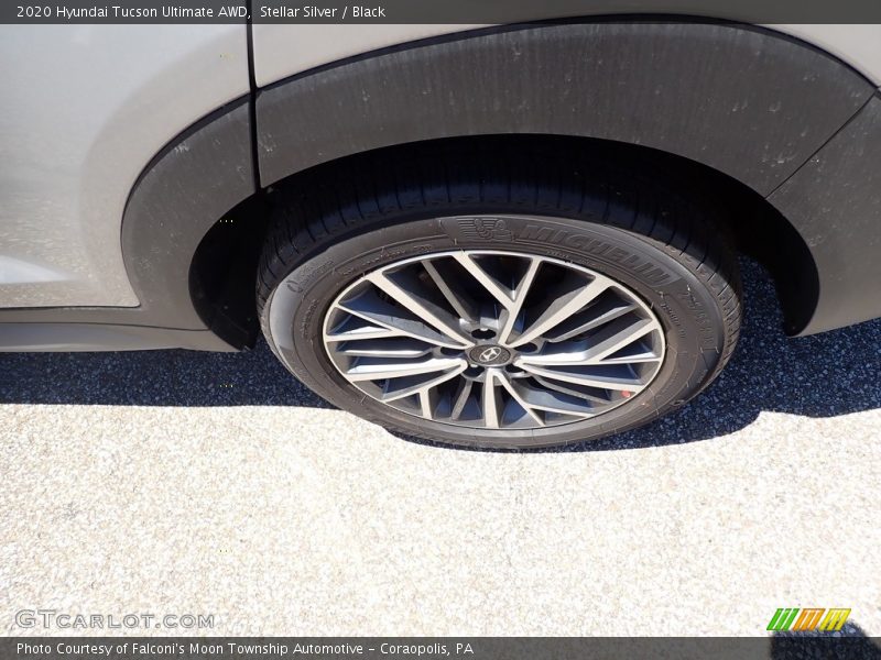 Stellar Silver / Black 2020 Hyundai Tucson Ultimate AWD