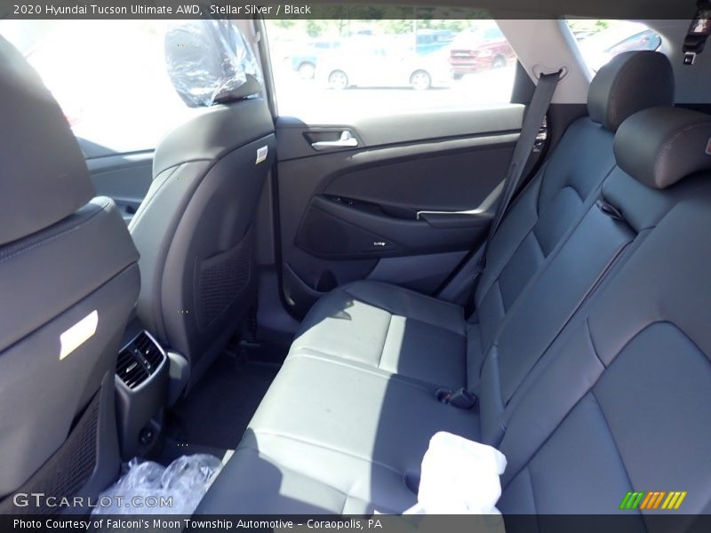 Stellar Silver / Black 2020 Hyundai Tucson Ultimate AWD