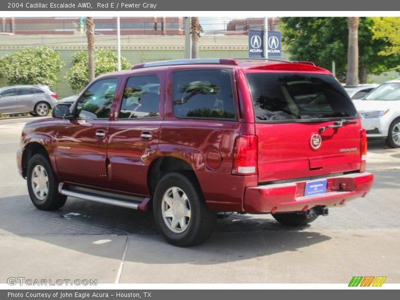 Red E / Pewter Gray 2004 Cadillac Escalade AWD