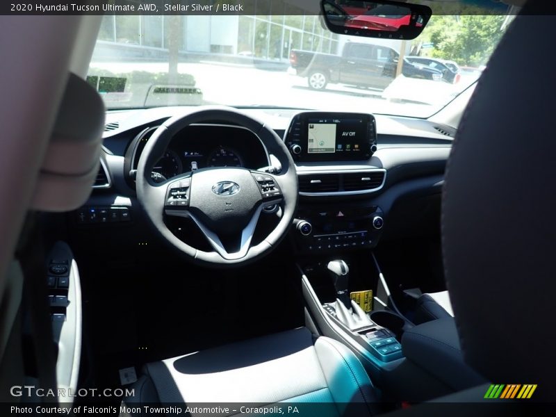 Stellar Silver / Black 2020 Hyundai Tucson Ultimate AWD