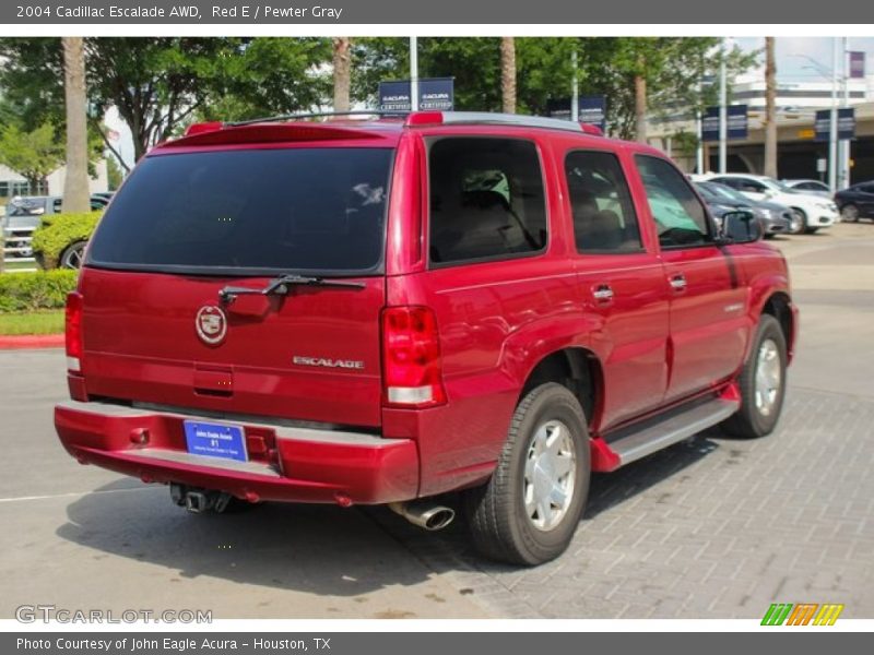 Red E / Pewter Gray 2004 Cadillac Escalade AWD