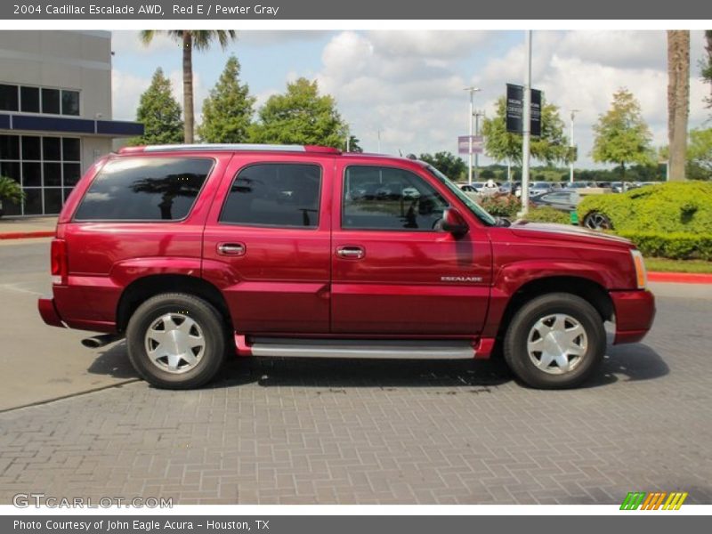Red E / Pewter Gray 2004 Cadillac Escalade AWD
