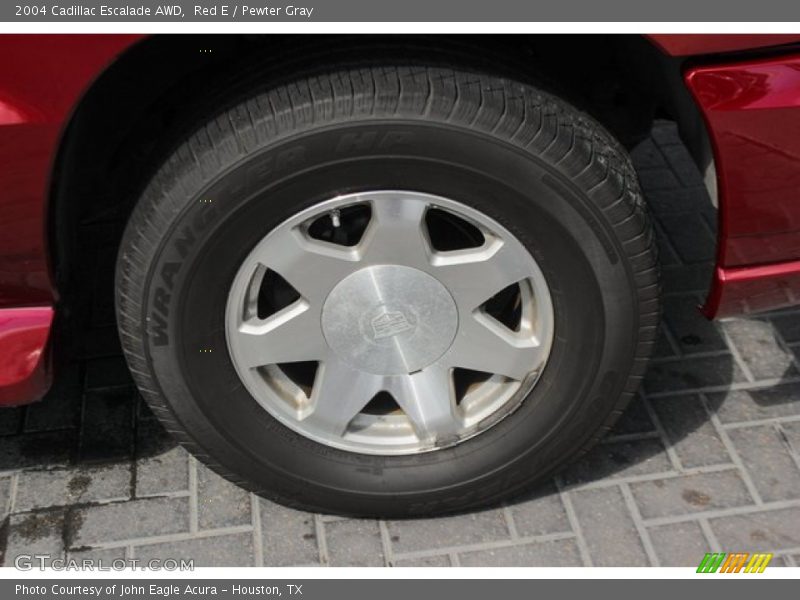 Red E / Pewter Gray 2004 Cadillac Escalade AWD