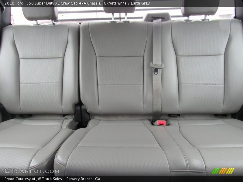 Rear Seat of 2018 F550 Super Duty XL Crew Cab 4x4 Chassis