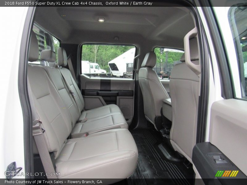 Rear Seat of 2018 F550 Super Duty XL Crew Cab 4x4 Chassis