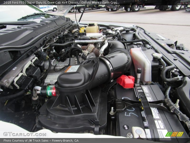  2018 F550 Super Duty XL Crew Cab 4x4 Chassis Engine - 6.8 Liter SOHC 20-Valve V10