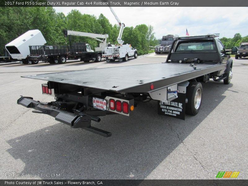Magnetic / Medium Earth Gray 2017 Ford F550 Super Duty XL Regular Cab 4x4 Rollback Truck