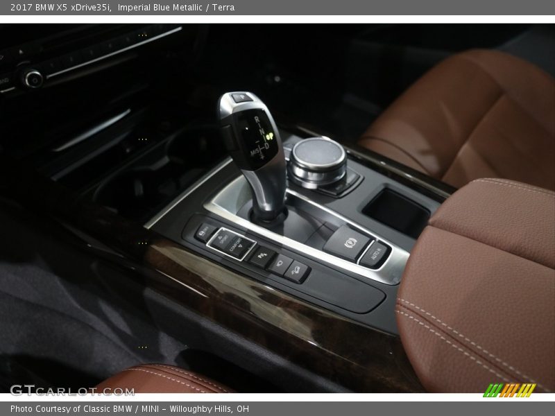 Imperial Blue Metallic / Terra 2017 BMW X5 xDrive35i