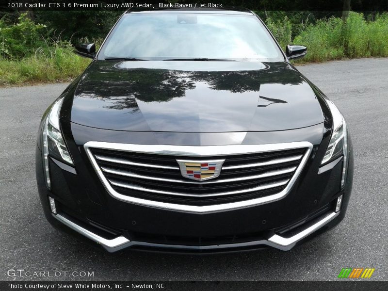 Black Raven / Jet Black 2018 Cadillac CT6 3.6 Premium Luxury AWD Sedan