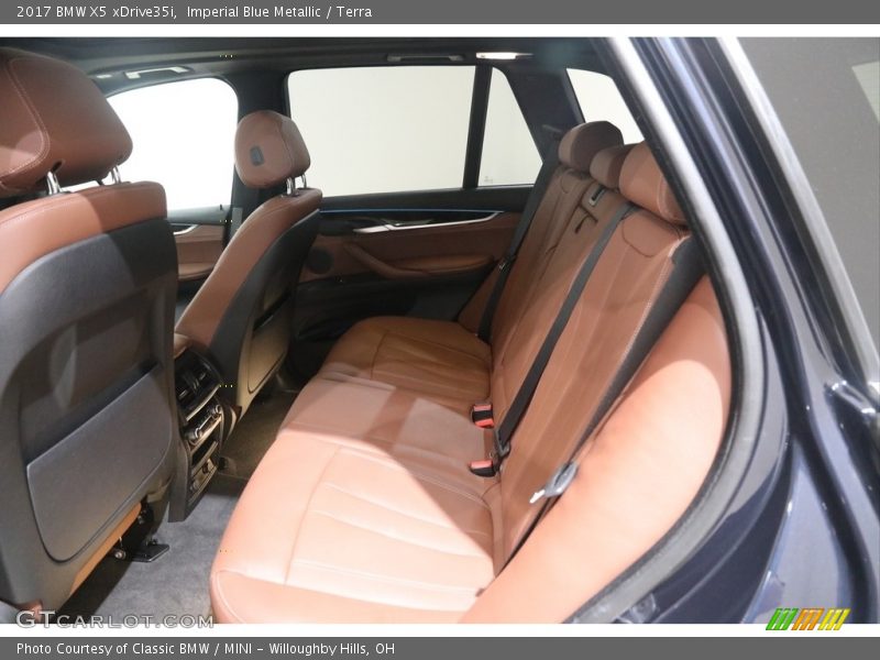 Imperial Blue Metallic / Terra 2017 BMW X5 xDrive35i