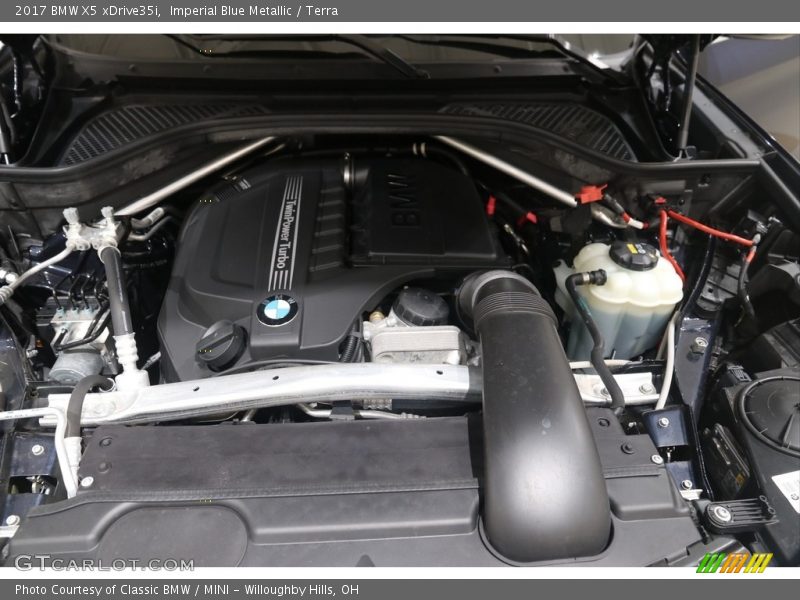 Imperial Blue Metallic / Terra 2017 BMW X5 xDrive35i