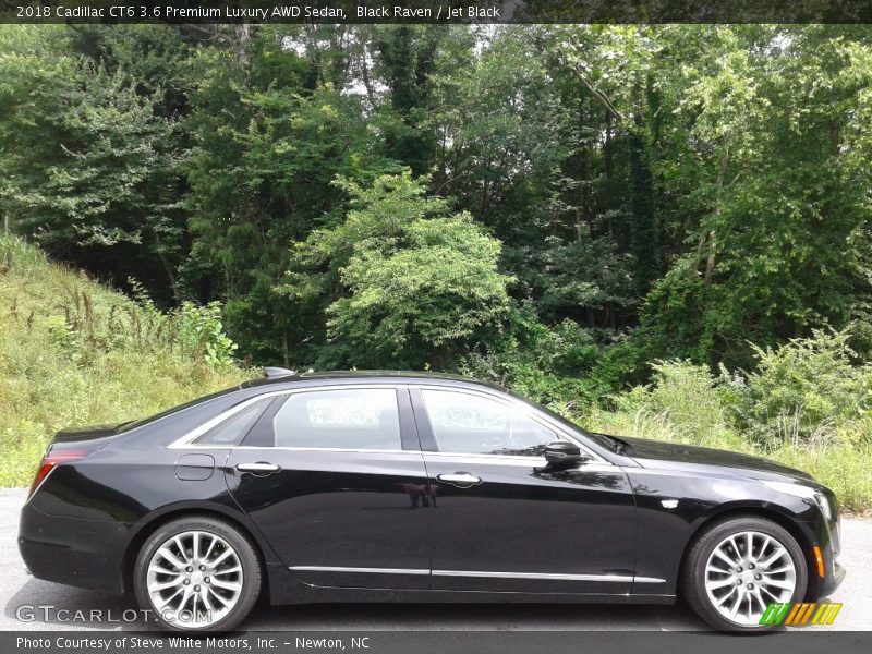 Black Raven / Jet Black 2018 Cadillac CT6 3.6 Premium Luxury AWD Sedan