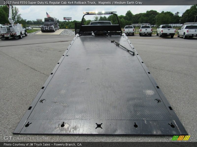 Magnetic / Medium Earth Gray 2017 Ford F550 Super Duty XL Regular Cab 4x4 Rollback Truck