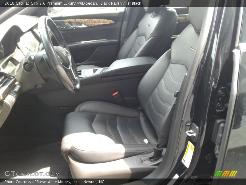 Black Raven / Jet Black 2018 Cadillac CT6 3.6 Premium Luxury AWD Sedan