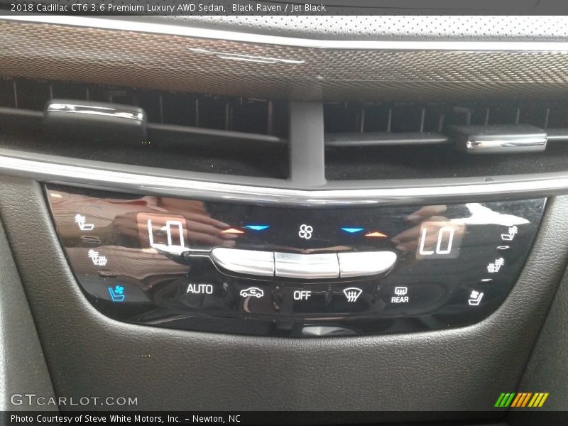 Black Raven / Jet Black 2018 Cadillac CT6 3.6 Premium Luxury AWD Sedan