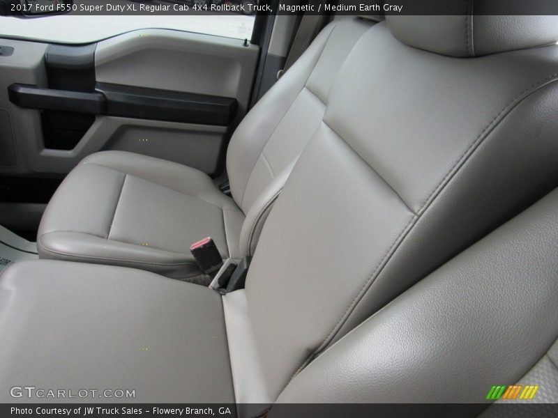 Magnetic / Medium Earth Gray 2017 Ford F550 Super Duty XL Regular Cab 4x4 Rollback Truck