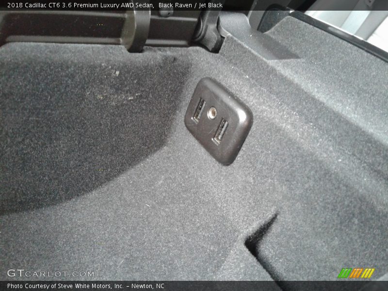 Black Raven / Jet Black 2018 Cadillac CT6 3.6 Premium Luxury AWD Sedan