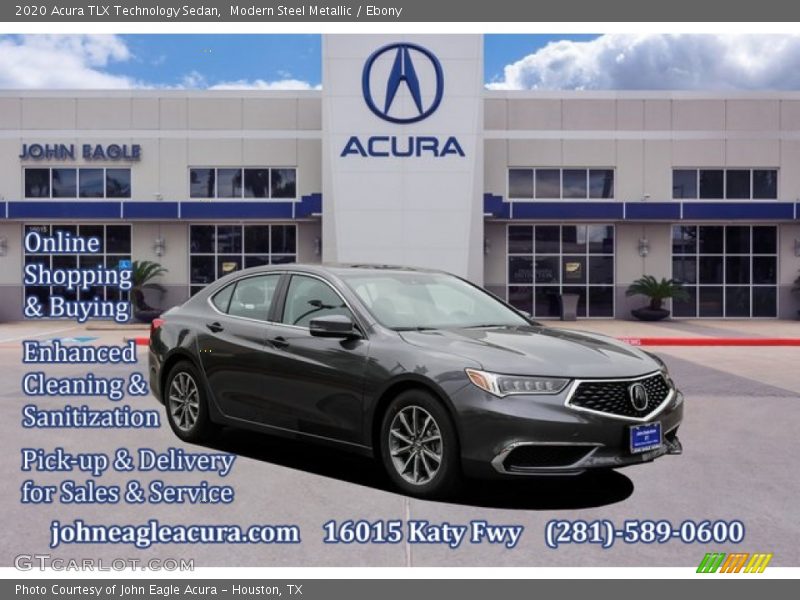 Modern Steel Metallic / Ebony 2020 Acura TLX Technology Sedan
