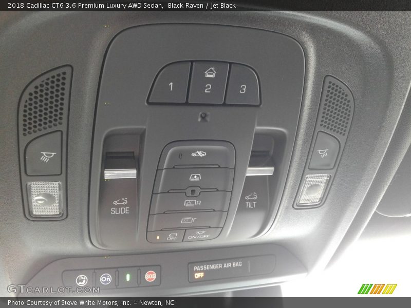 Black Raven / Jet Black 2018 Cadillac CT6 3.6 Premium Luxury AWD Sedan