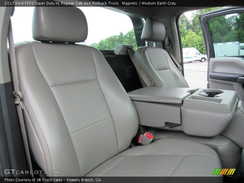 Front Seat of 2017 F550 Super Duty XL Regular Cab 4x4 Rollback Truck