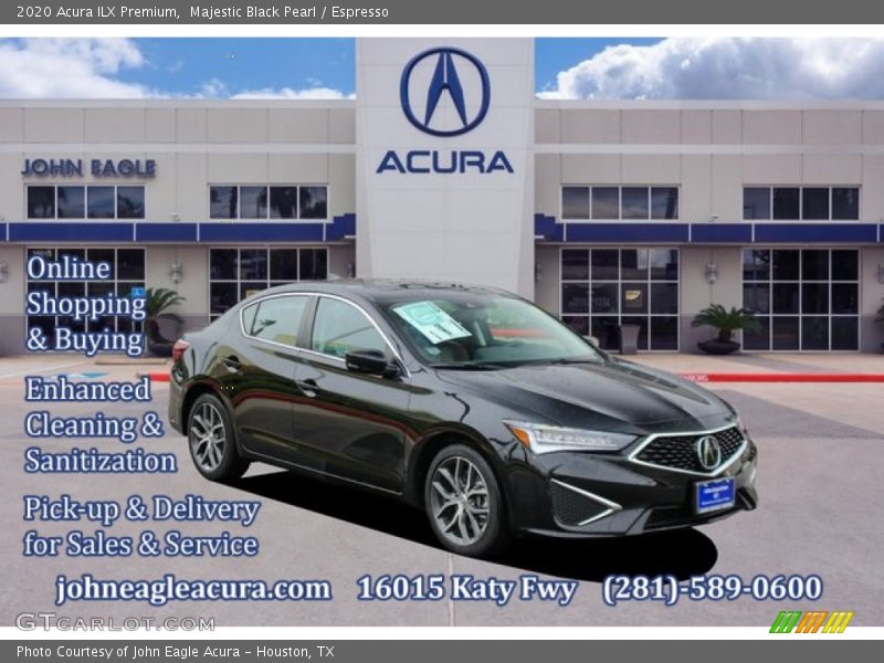 Majestic Black Pearl / Espresso 2020 Acura ILX Premium
