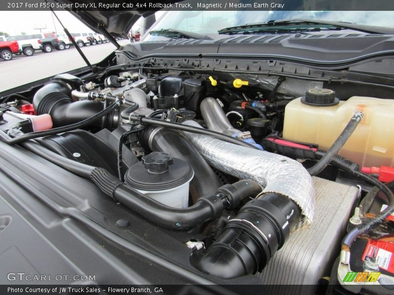  2017 F550 Super Duty XL Regular Cab 4x4 Rollback Truck Engine - 6.7 Liter OHV 32-Valve Power Stroke Turbo-Diesel V8