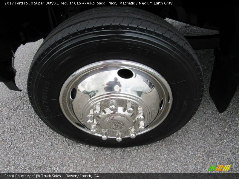Magnetic / Medium Earth Gray 2017 Ford F550 Super Duty XL Regular Cab 4x4 Rollback Truck