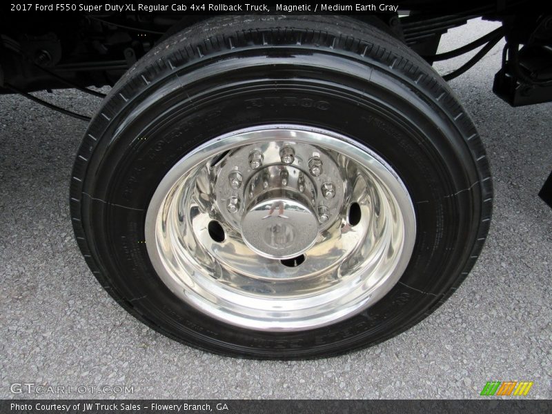 Magnetic / Medium Earth Gray 2017 Ford F550 Super Duty XL Regular Cab 4x4 Rollback Truck