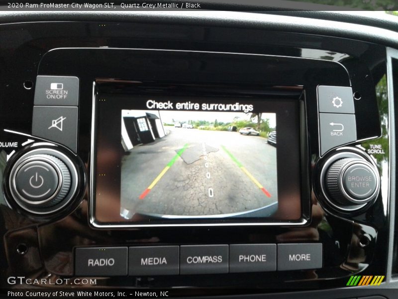 Controls of 2020 ProMaster City Wagon SLT