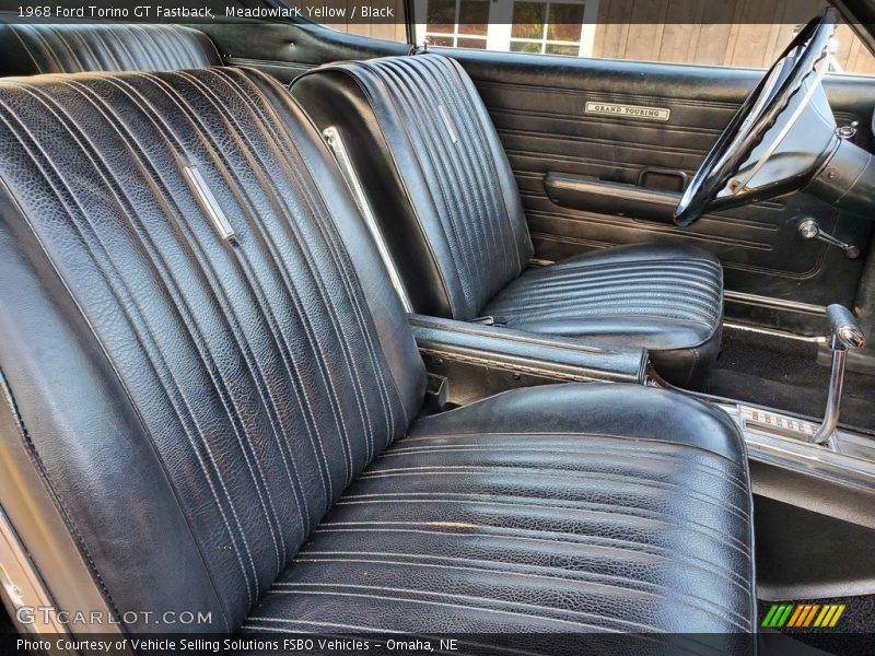 Front Seat of 1968 Torino GT Fastback