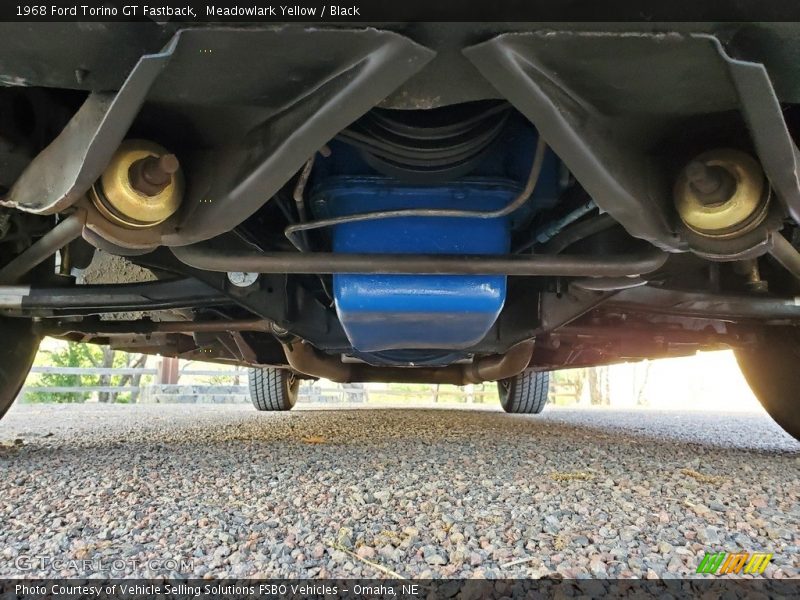 Undercarriage of 1968 Torino GT Fastback