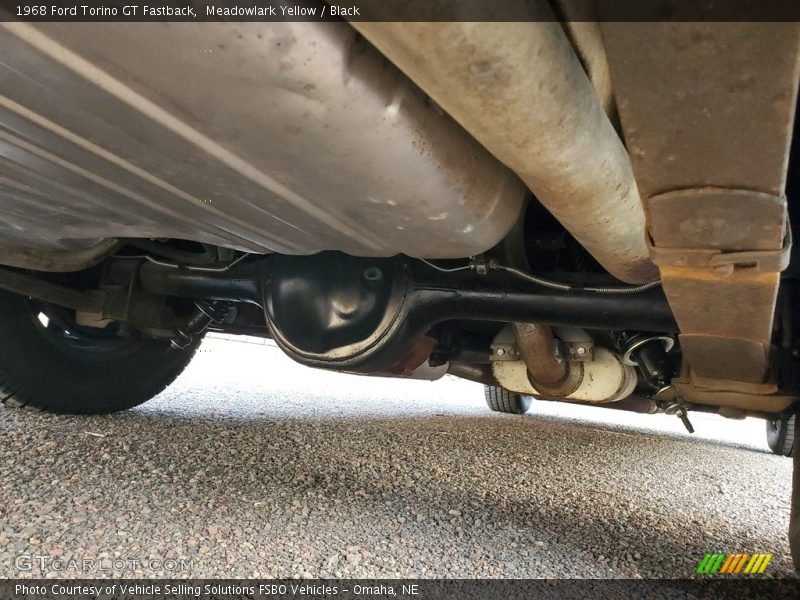 Undercarriage of 1968 Torino GT Fastback