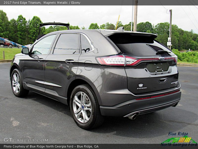 Magnetic Metallic / Ebony 2017 Ford Edge Titanium
