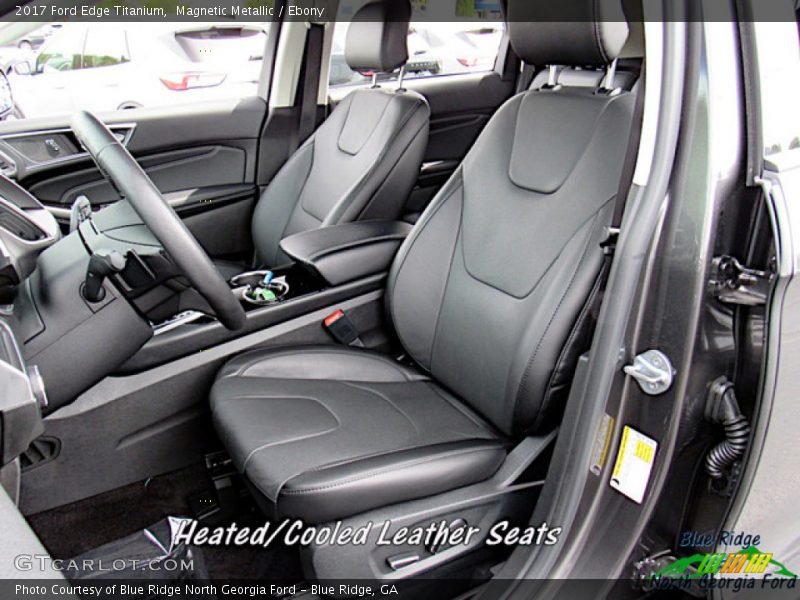 Front Seat of 2017 Edge Titanium