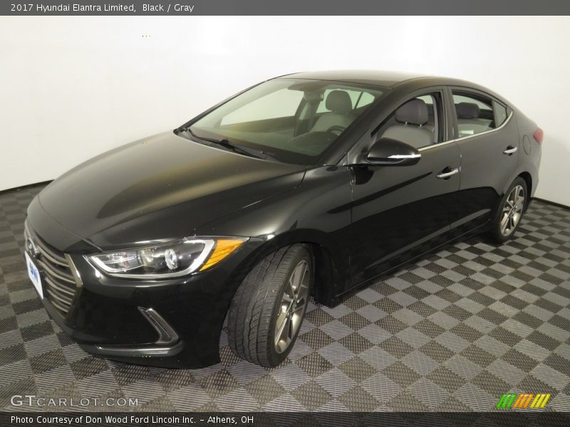 Black / Gray 2017 Hyundai Elantra Limited