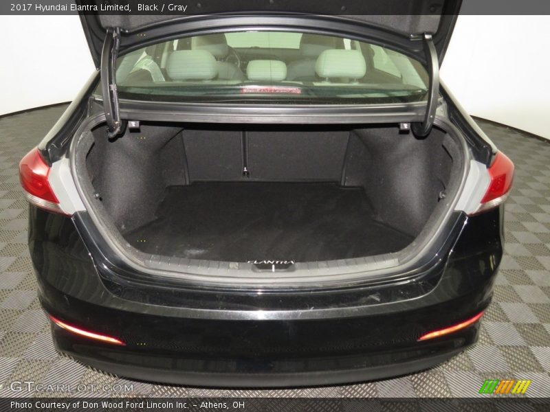 Black / Gray 2017 Hyundai Elantra Limited